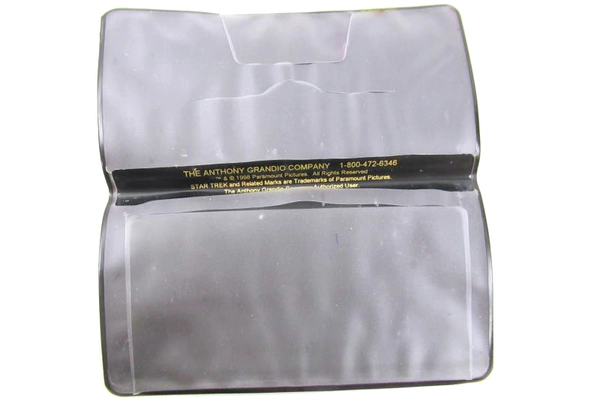 Vintage Star Trek Check Book Case Cover Paramount USS Enterprise NCC-1701-E