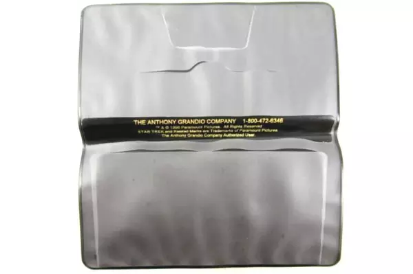 Vintage Star Trek USS Voyager Checkbook Cover - Paramount Starfleet Command