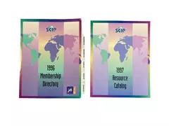 SCIP 1996 Membership Directory & 1997 Resource Catalog - Good Condition