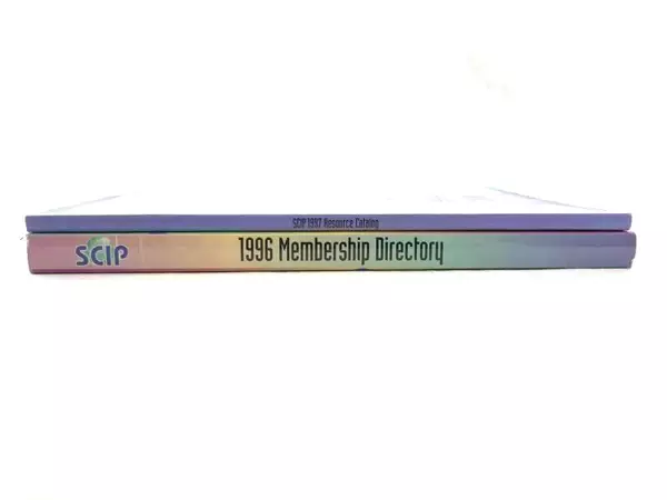 SCIP 1996 Membership Directory & 1997 Resource Catalog - Good Condition