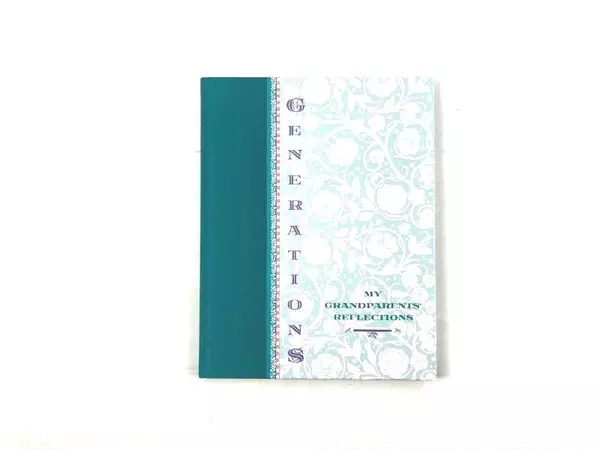 Generations My Grandparents Reflections Journal by Discovery Toys 30 Pages