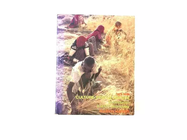 Culture, People, Nature by Marvin Harris 1965 Edition Good Condition