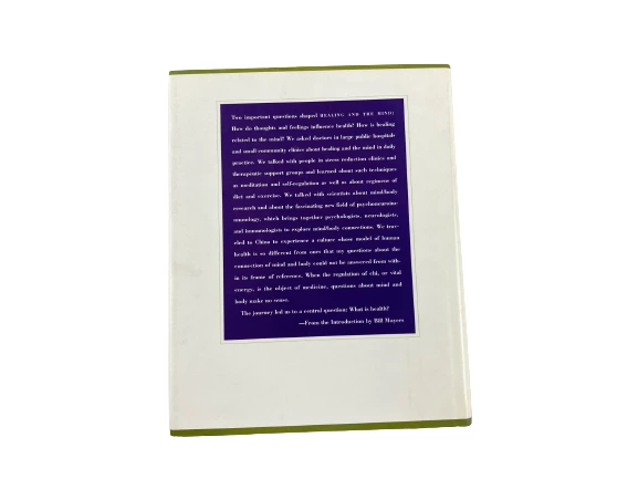 Bill Moyers Healing And The Mind Hardcover Book with Dust Jacket 1993