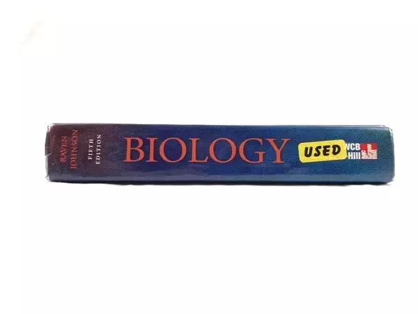 Raven Johnson Biology 5th Edition Textbook McGraw Hill 1999 Good Condition