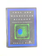 2002 Cell and Molecular Biology by Gerald Karp - Good Condition, No CD