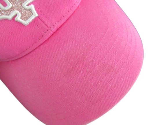 Lot of 2 Girls' Nike & 47 Baseball Caps - Pink & Black Adjustable Hats