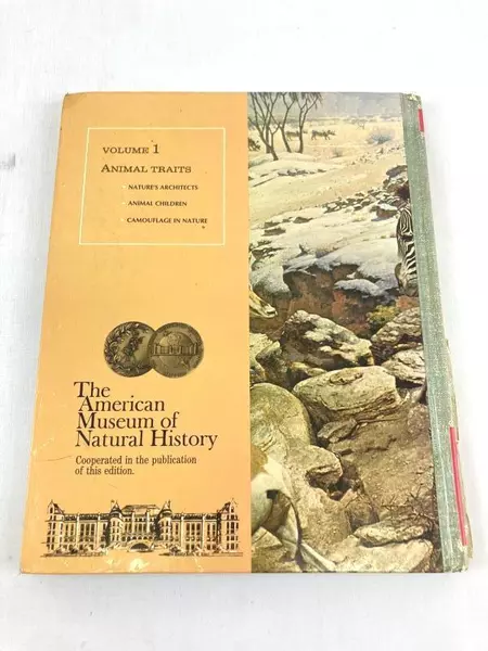Illustrated Library of Nature 1971 Volume 1 Natural History Encyclopedia