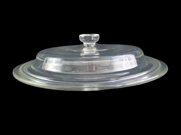 Vintage Wear Ever Clear Glass 24 Lid for Round Casserole Dish Made in Mexico