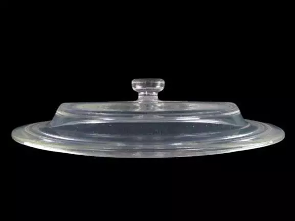Vintage Wear Ever Clear Glass 24 Lid for Round Casserole Dish Made in Mexico