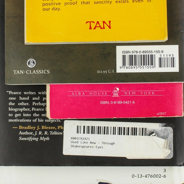 Lot of 5 Religious Biographies: Bernadette, John Paul II & More