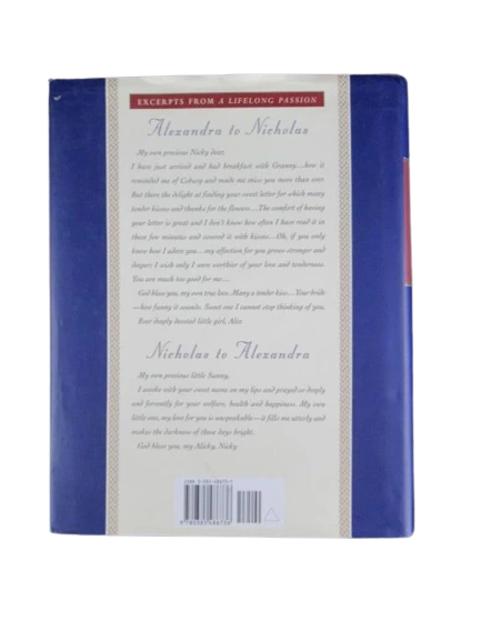 A Lifelong Passion: Nicholas & Alexandra HC by Maylunas & Mironenko 1997