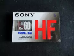 Sony 60 HF Normal Bias Type 1 Cassette Tape 90 Mins - New & Sealed