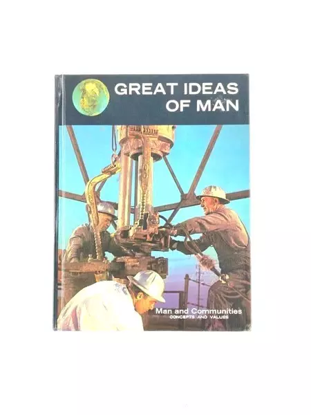 Great Ideas of Man by Jerry E Jennings 1970 HC Concepts & Values Book