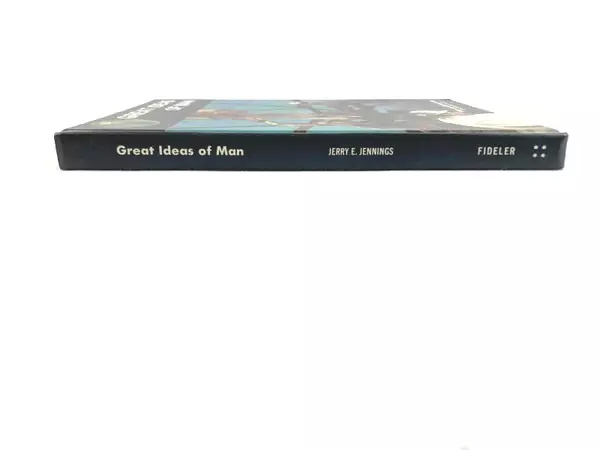 Great Ideas of Man by Jerry E Jennings 1970 HC Concepts & Values Book