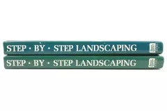 Lot of 2 Better Homes & Gardens Step By Step Landscaping Books 1991