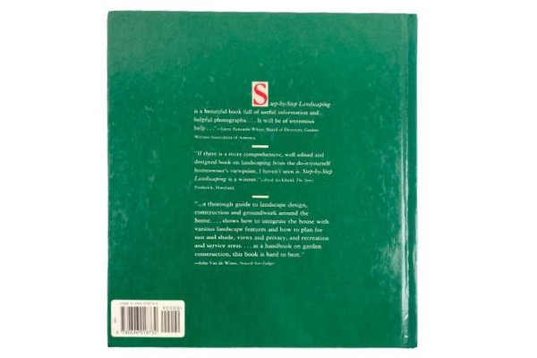 Lot of 2 Better Homes & Gardens Step By Step Landscaping Books 1991