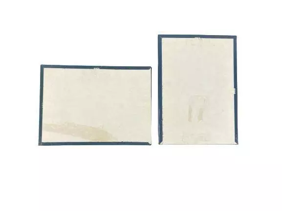 Barry Gamow Signed Framed Ocean Photos - Beach Art Decor, Double Matted Pair