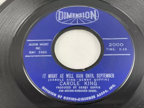 Carole King Vintage 6" Vinyl Record - Nobody's Perfect & More - Pre-Owned 2000