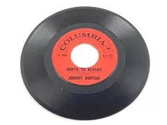 Vintage Johnny Horton 45 RPM Vinyl Record The Mansion You Stole 1960