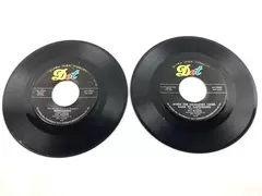 Lot of 2 Vintage Pat Boone 6.5" Vinyl Records 45 RPM - April Love & More