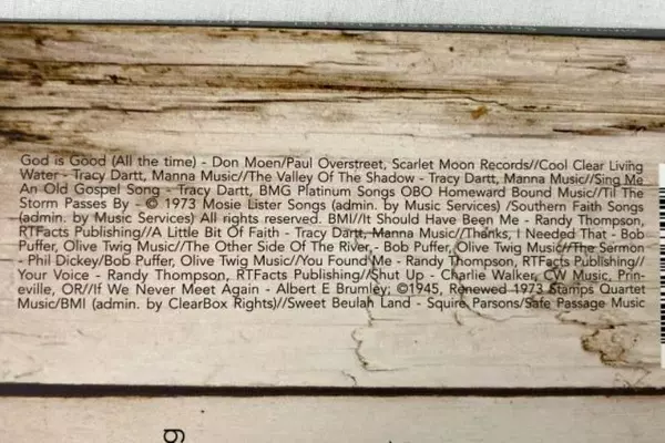 Phil Dickey Southwestern Gospel CD - Pre-Owned, Good Condition, As-Is