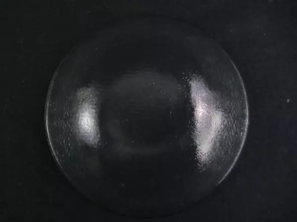 Lot of 4 Vintage Hammered Clear Glass Serving Bowls - Classic Design