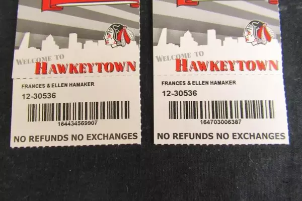 Lot of 2 Portland Winterhawks 2006 Playoff Tickets Round 1 Game 1