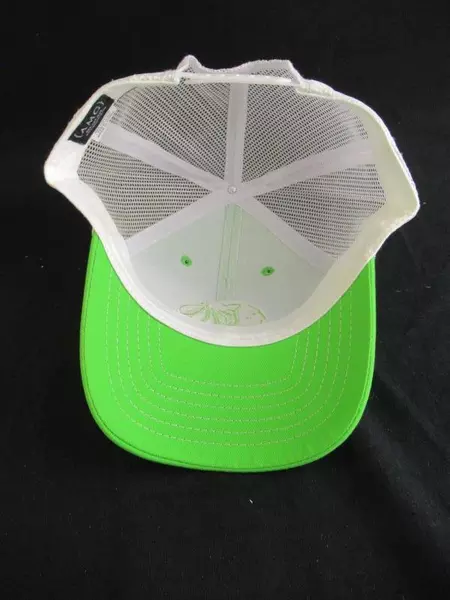Portland Winterhawks Green White Trucker Hat Adjustable AMG Pre-Owned Cap
