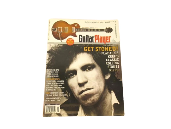 Guitar Player Magazine August 2005 - Get Stoned! 15 Classic Rolling Stones Riffs