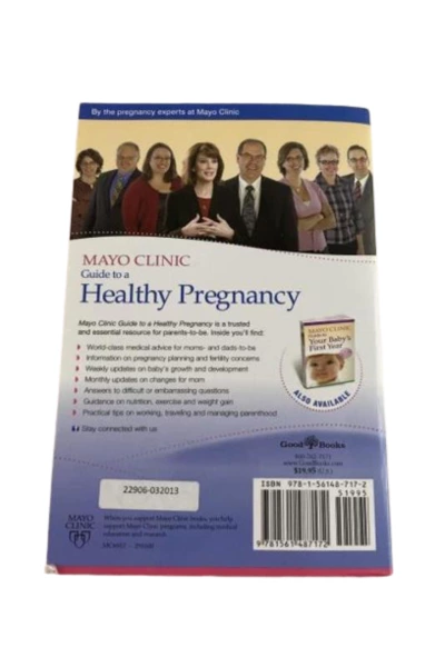Mayo Clinic Guide to a Healthy Pregnancy Book Very Good Condition