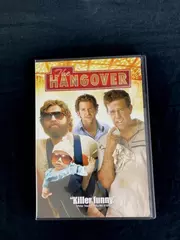 The Hangover DVD 2009 Warner Bros Rated R Zach Galifianakis Pre-Owned Good