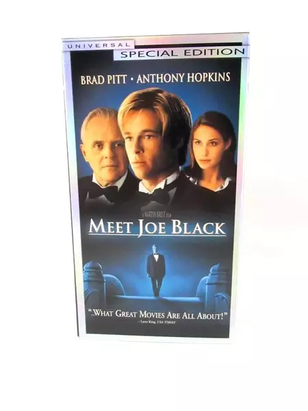 Meet Joe Black Special Edition VHS Tapes Lot of 2 Brad Pitt 1999