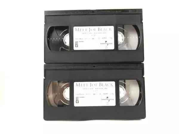 Meet Joe Black Special Edition VHS Tapes Lot of 2 Brad Pitt 1999