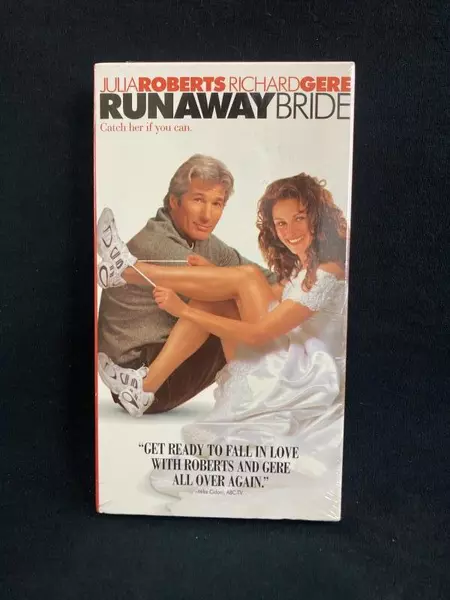 Runaway Bride VHS Sealed Julia Roberts Richard Gere 1999 Paramount Movie