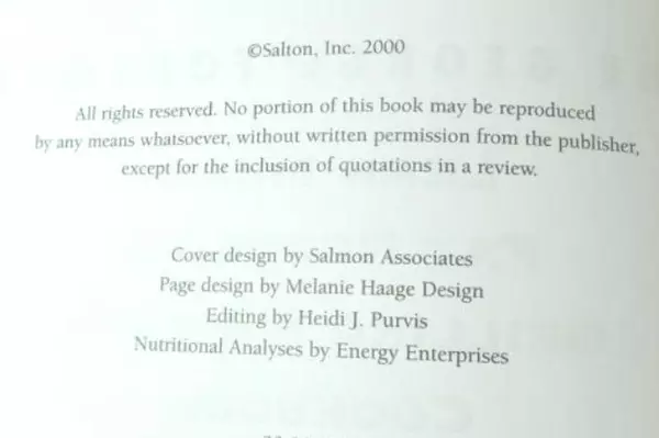 George Foreman Lean Mean Fat Reducing Grilling Machine Cookbook 2000
