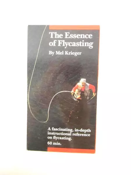 The Essence of Flycasting VHS by Mel Krieger - 60 Min Instructional Video