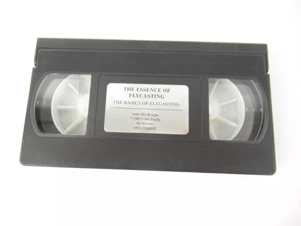 The Essence of Flycasting VHS by Mel Krieger - 60 Min Instructional Video