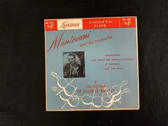 Vtg Mantovani Greensleeves & Waltzes 45 RPM Vinyl Record - Classic Music