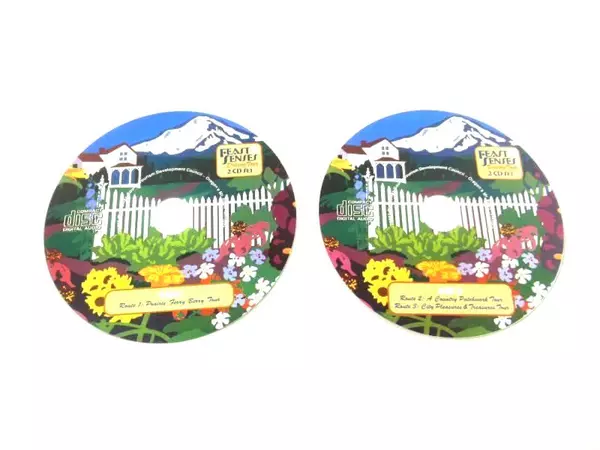 Feast for the Senses Oregon Driving Tour 2 CD Set 2005 Edition Good Condition