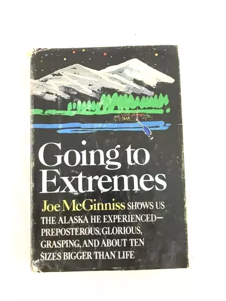 Vintage 1980 Going to Extremes by Joe McGinniss First Edition Hardcover