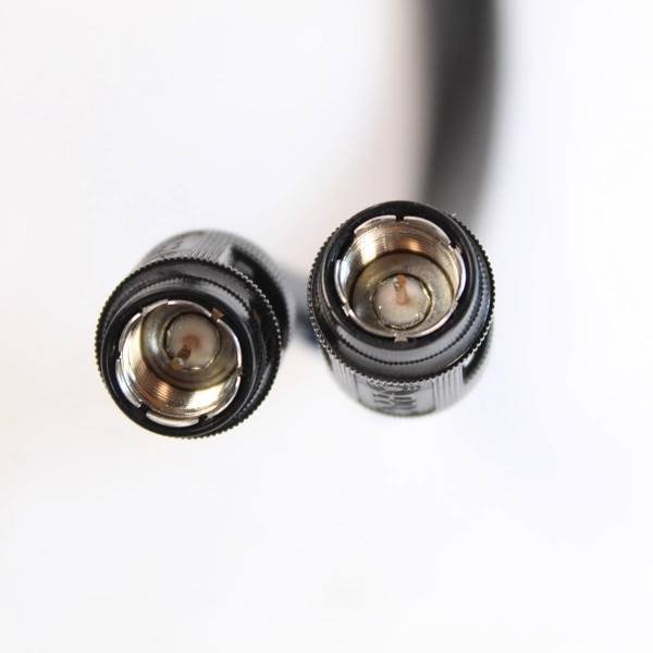 PPC Perfect Flex 6 Series 18 AWG 6ft Coaxial Cable Male-Male, As-Is