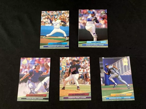 1992 Fleer Ultra Baseball Card Lot - Twins, Brewers, Royals, Jays, Sox