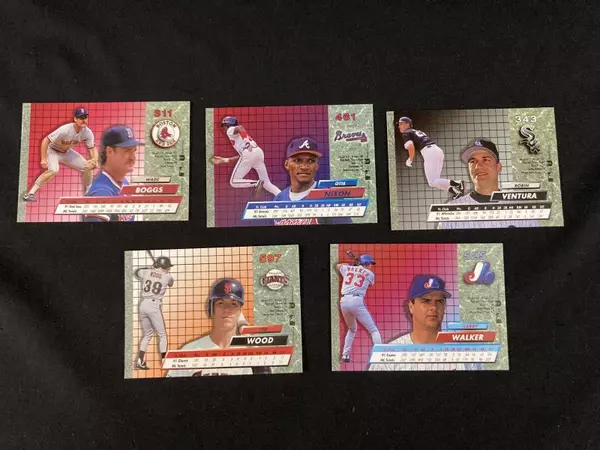 1992 Fleer Ultra Baseball Card Lot: Red Sox, Braves, Giants, Expos, White Sox