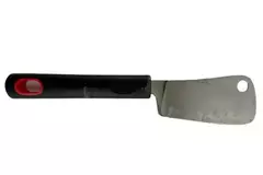 Stainless Steel Cheese Knife with Black & Red Handle - 8" Pre-Owned