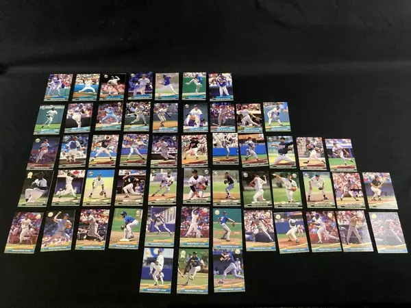 Lot of 54 1992 Fleer Ultra Baseball Cards - White Sox, Blue Jays, Brewers & More