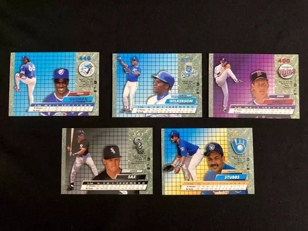 Lot of 54 1992 Fleer Ultra Baseball Cards - White Sox, Blue Jays, Brewers & More