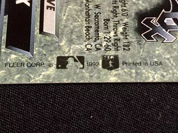 Lot of 54 1992 Fleer Ultra Baseball Cards - White Sox, Blue Jays, Brewers & More