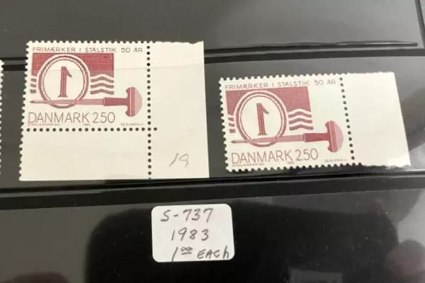 Lot of 18 Unused Denmark Stamps (1938-1983) Mint Fine Collection