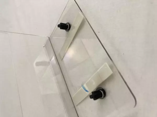 Beemak Clear Acrylic Brochure Display Stand Case - 11.25" Tall