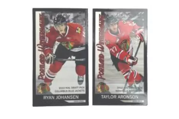 Lot of 5 Portland Winterhawks 2010-2011 Player Magnets - Good Condition